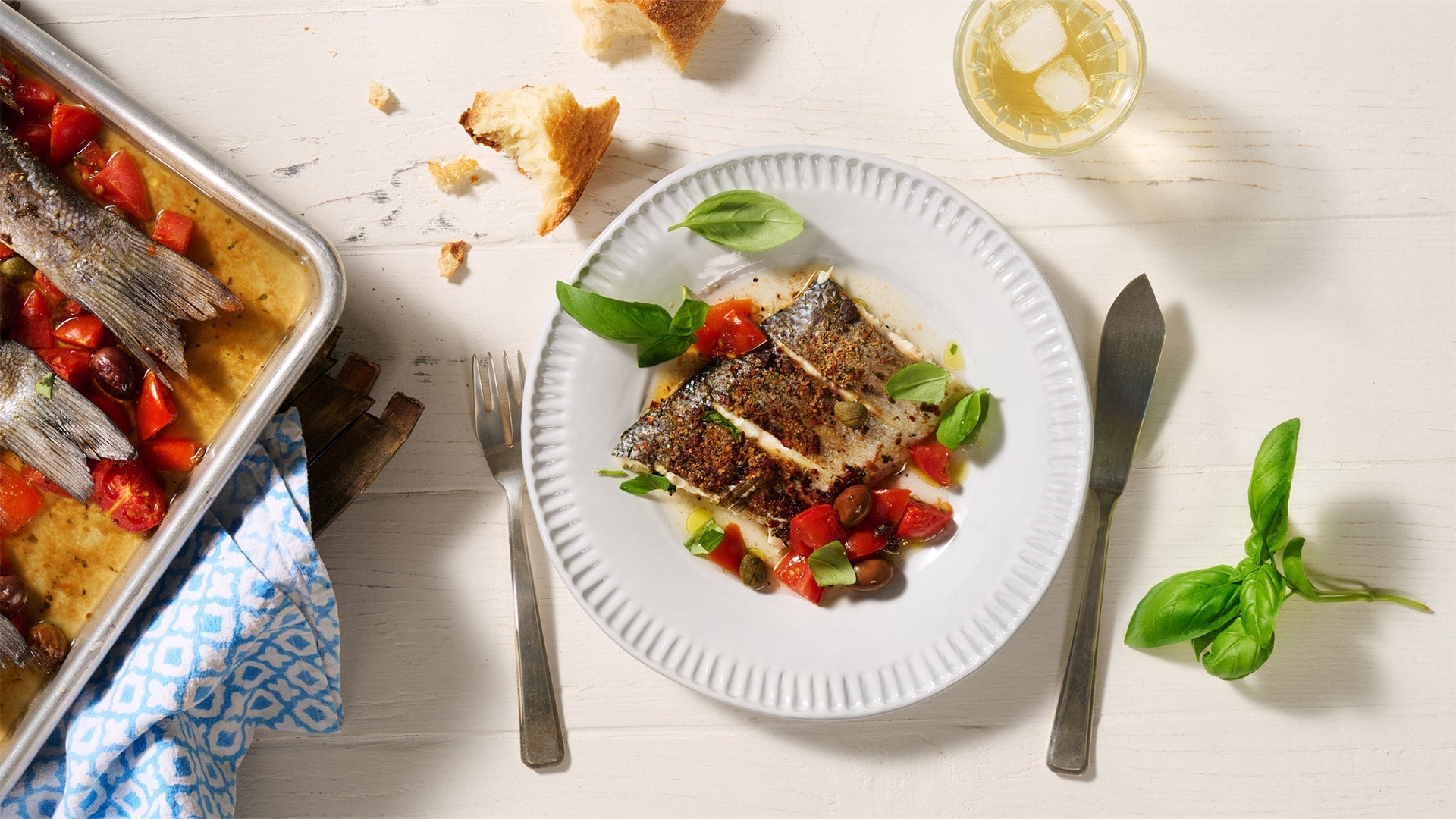 Mediterraner Fisch mit NEPTUNS TRAUM