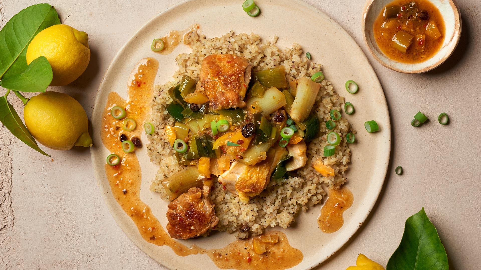 Zitronenhuhn mit TAJINE MARRAKESCH