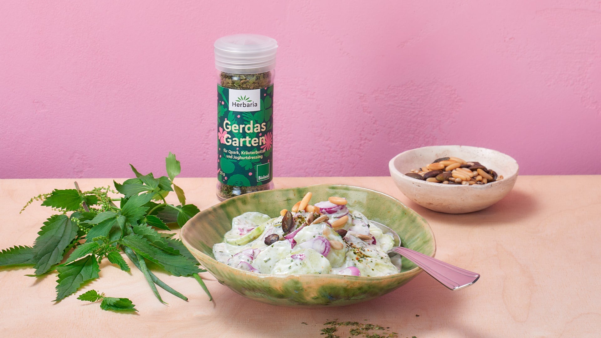 Gurkensalat mit GERDAS GARTEN