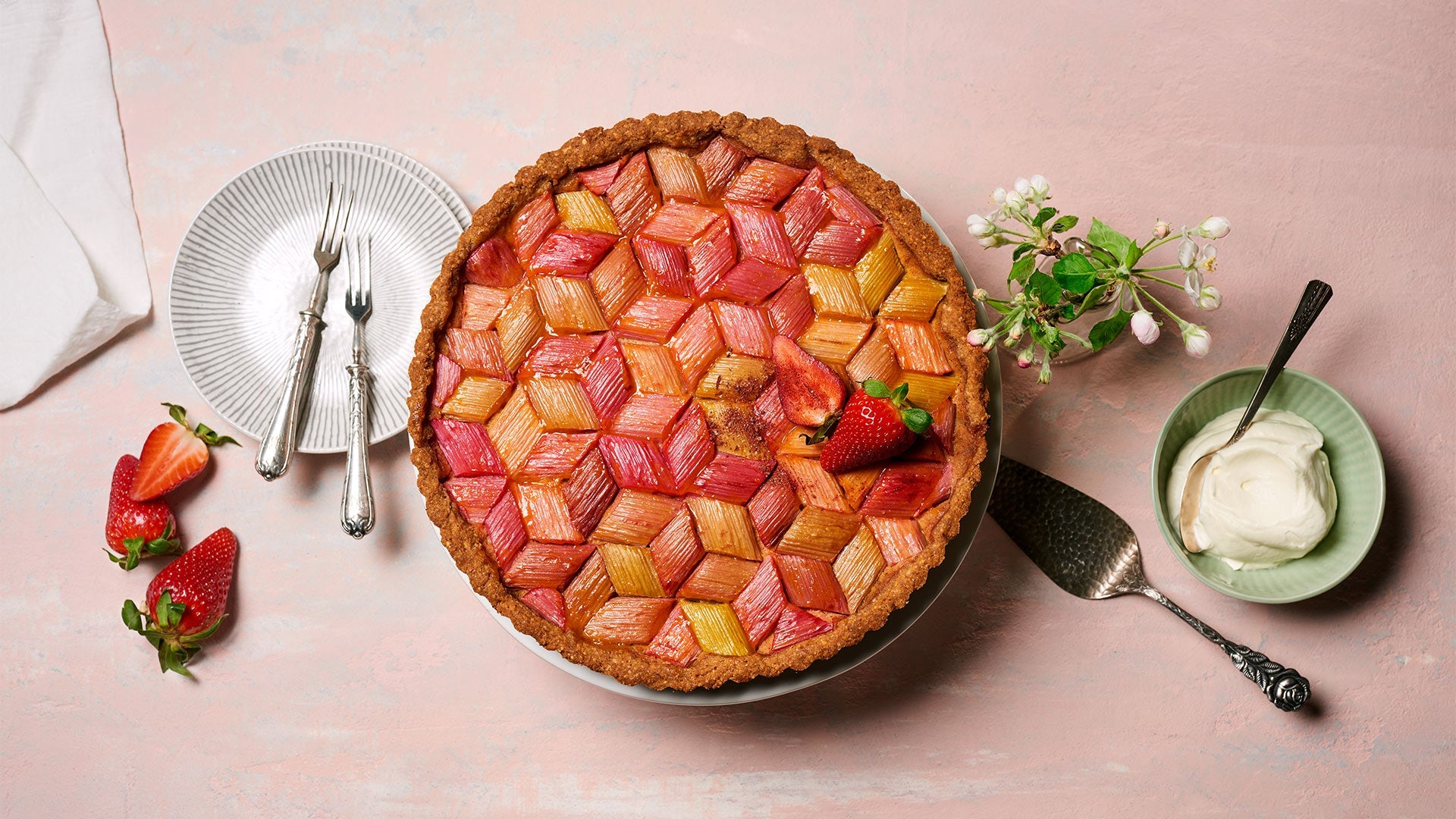 Rhabarberkuchen mit SISSIS SÜND