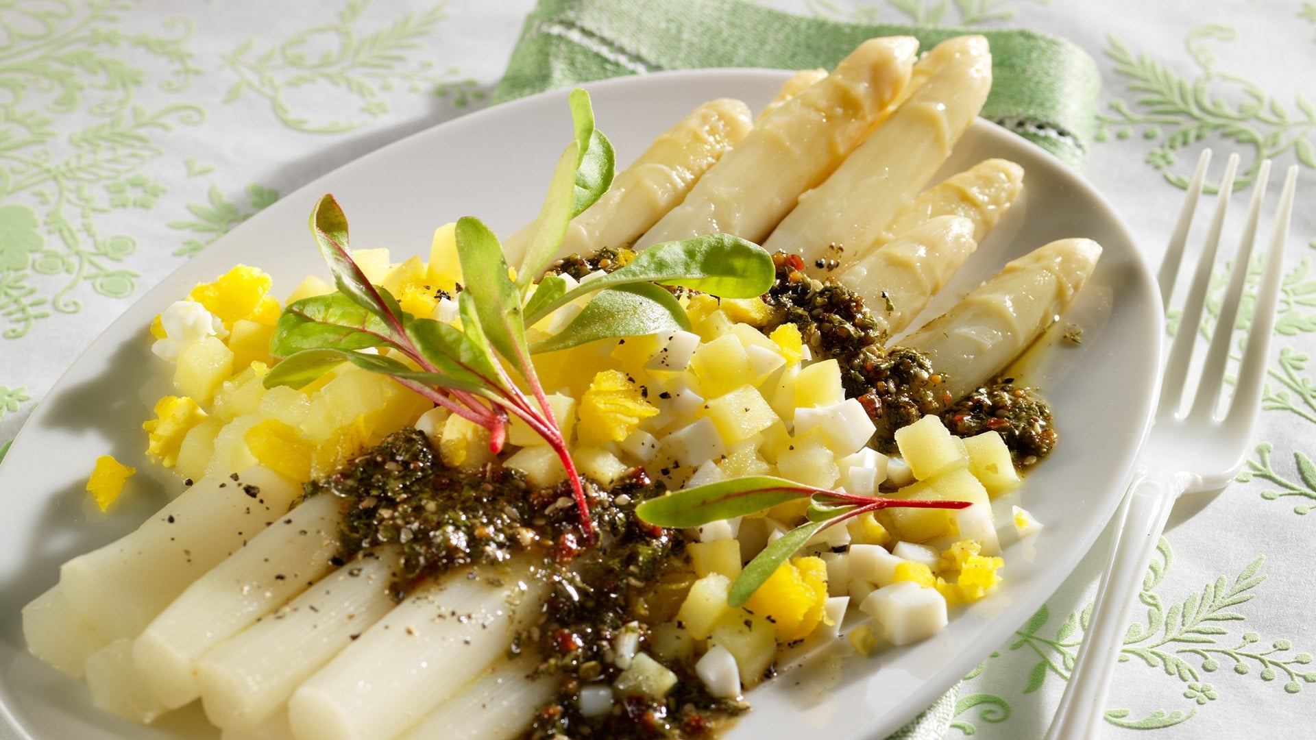 Spargelsalat mit WILDE HILDE