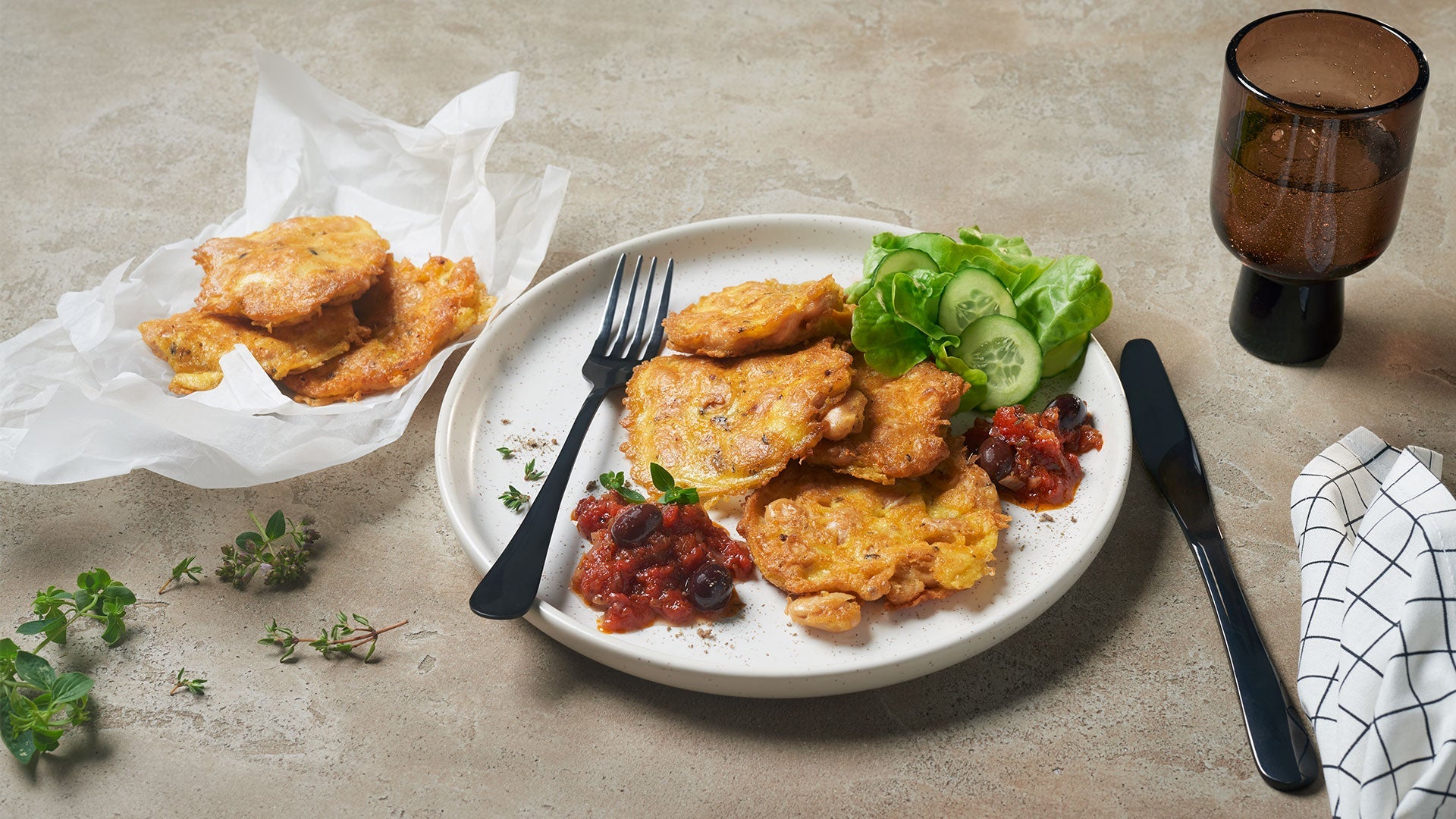 Bohnen-Piccata mit DUFT DER MACCHIA