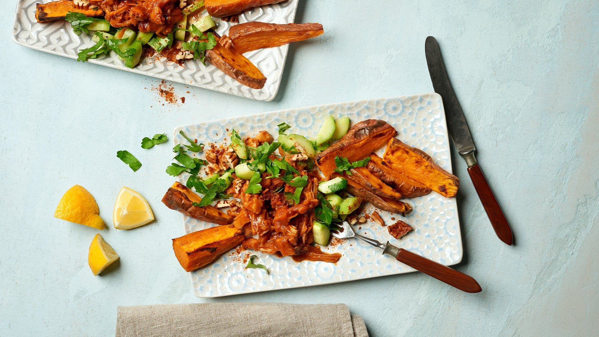 Pulled Jackfruit mit MAPUCHE FEUER