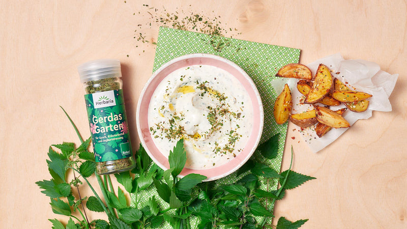GERDAS GARTEN Kräuterquark & Wedges
