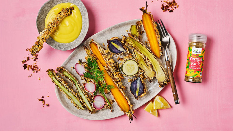 Panko-Back-Gemüse mit VEGGIE KICK