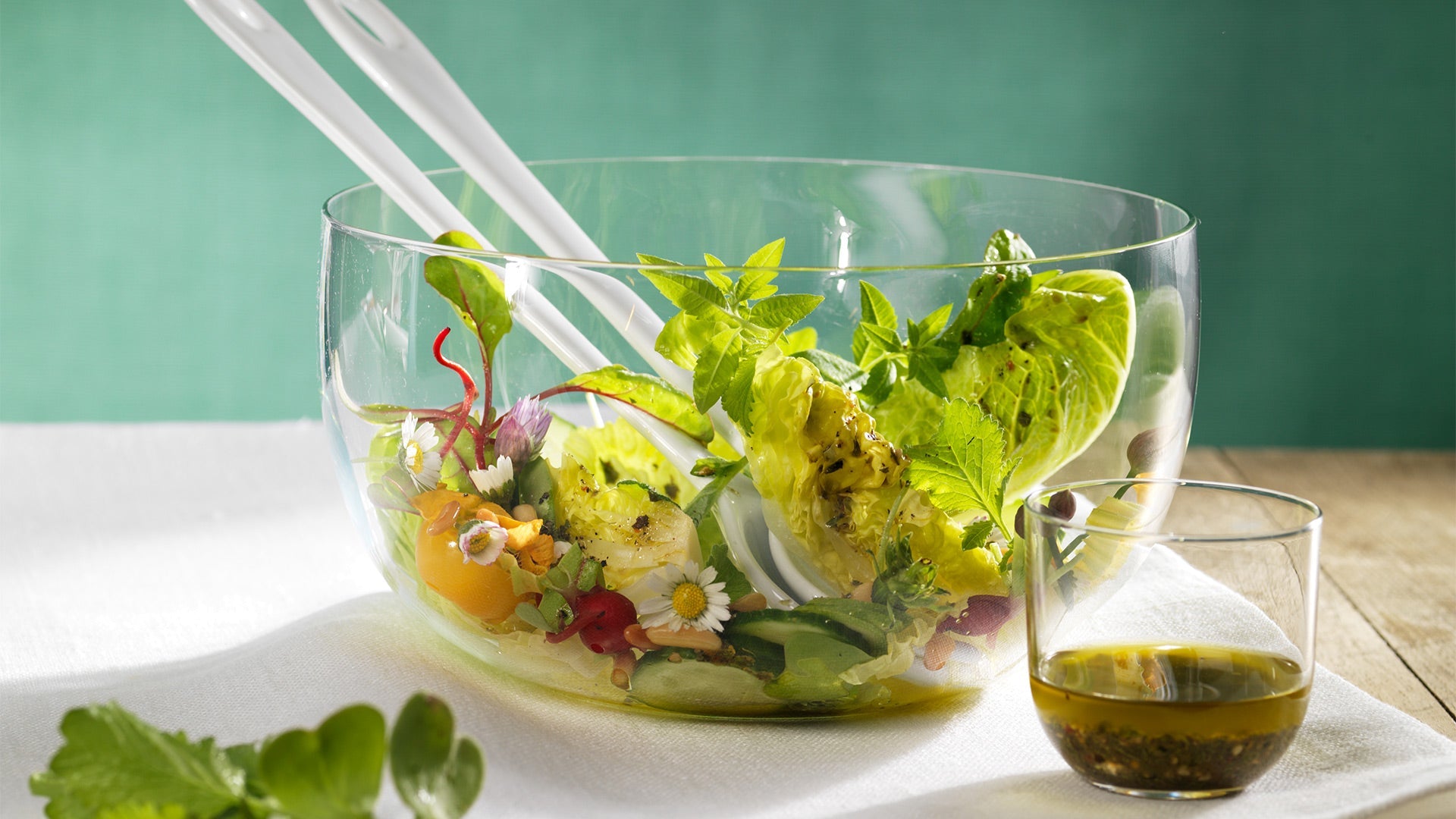 Kräutersalat mit WILDE HILDE