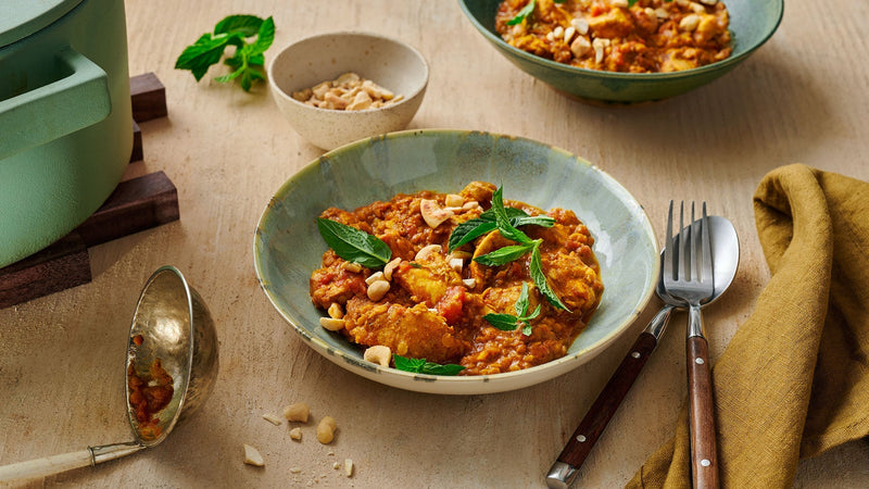 Hähnchen-Curry mit FARBEN VON JAIPUR