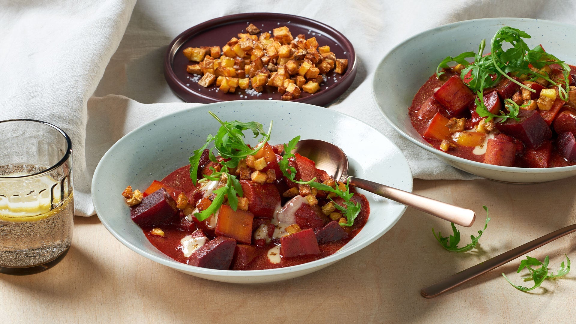 Gemüse-Curry mit FARBEN VON JAIPUR
