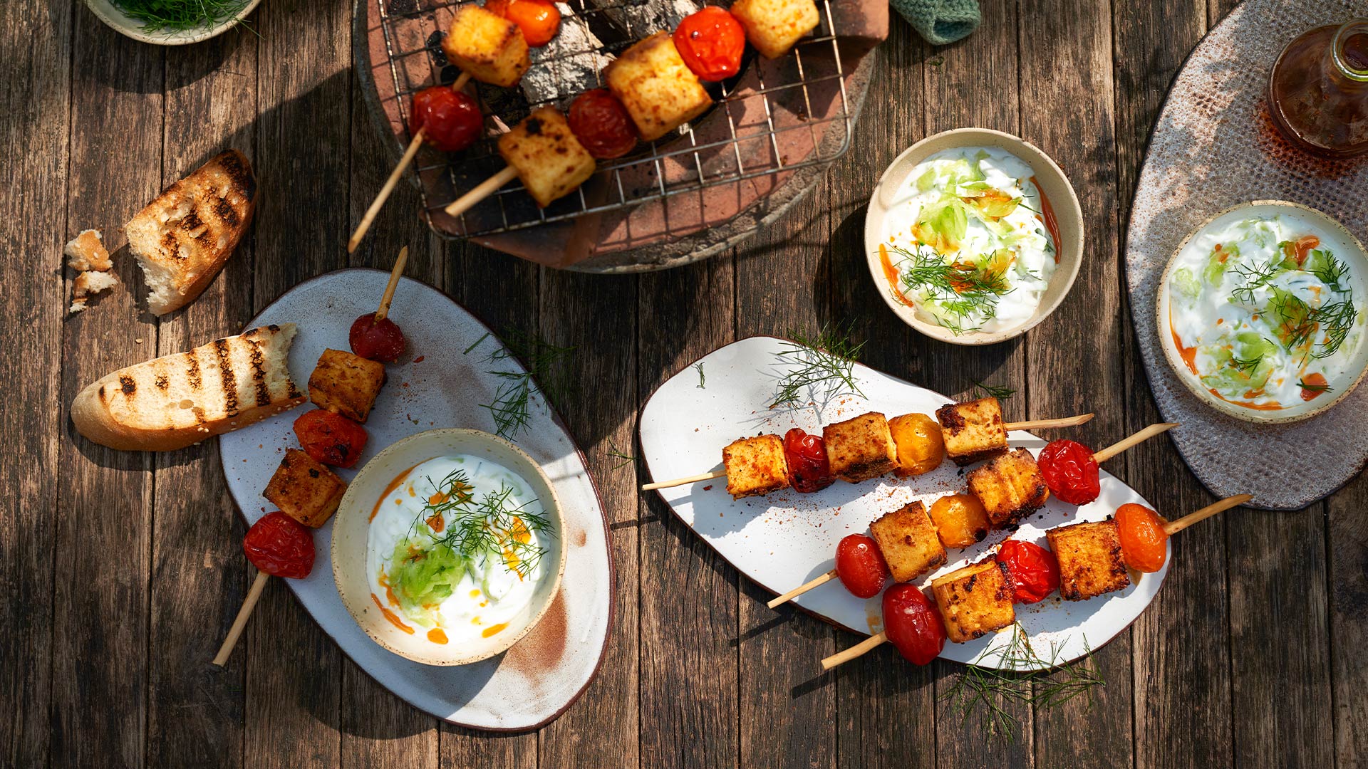 Tofu-Grillspieße mit TANGO SPICE
