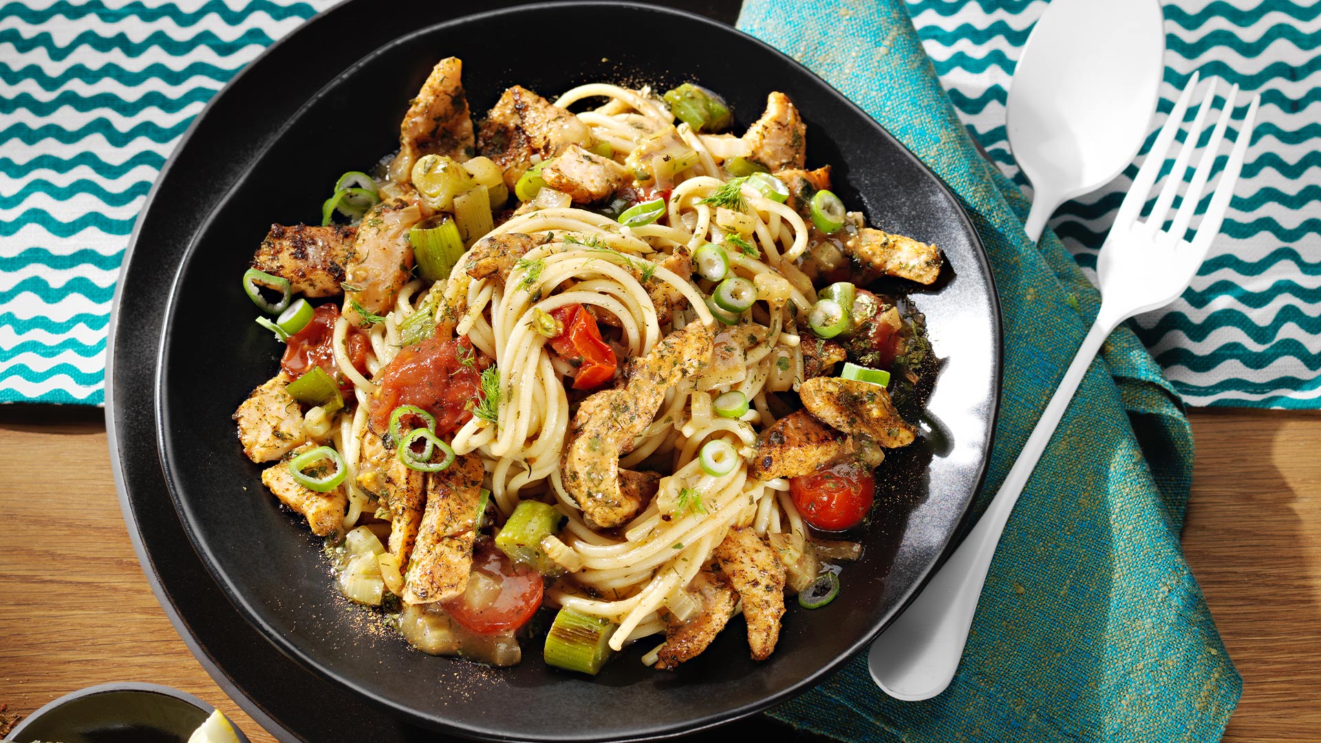 Lachs-Pasta mit FISCH AHOI