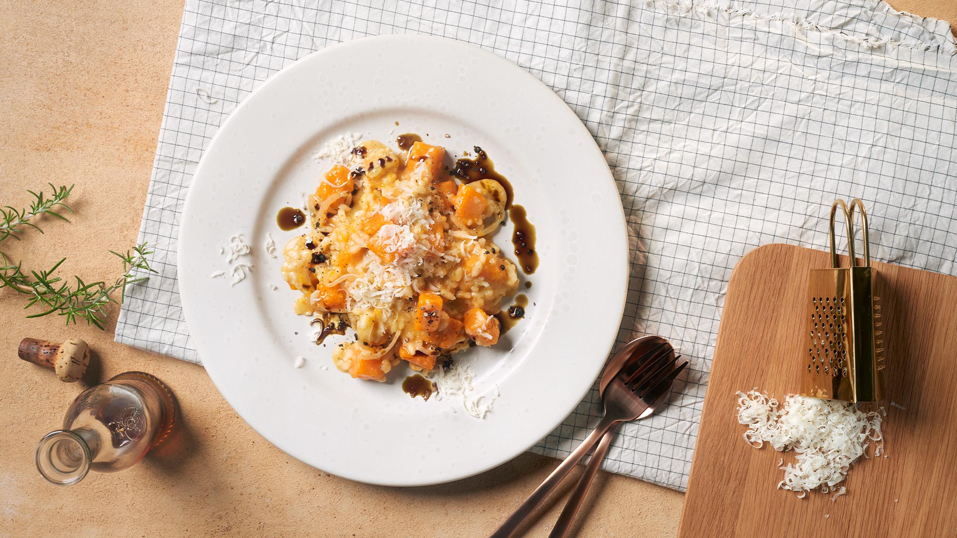 Kürbis-Risotto mit KÜRBISKÖNIG