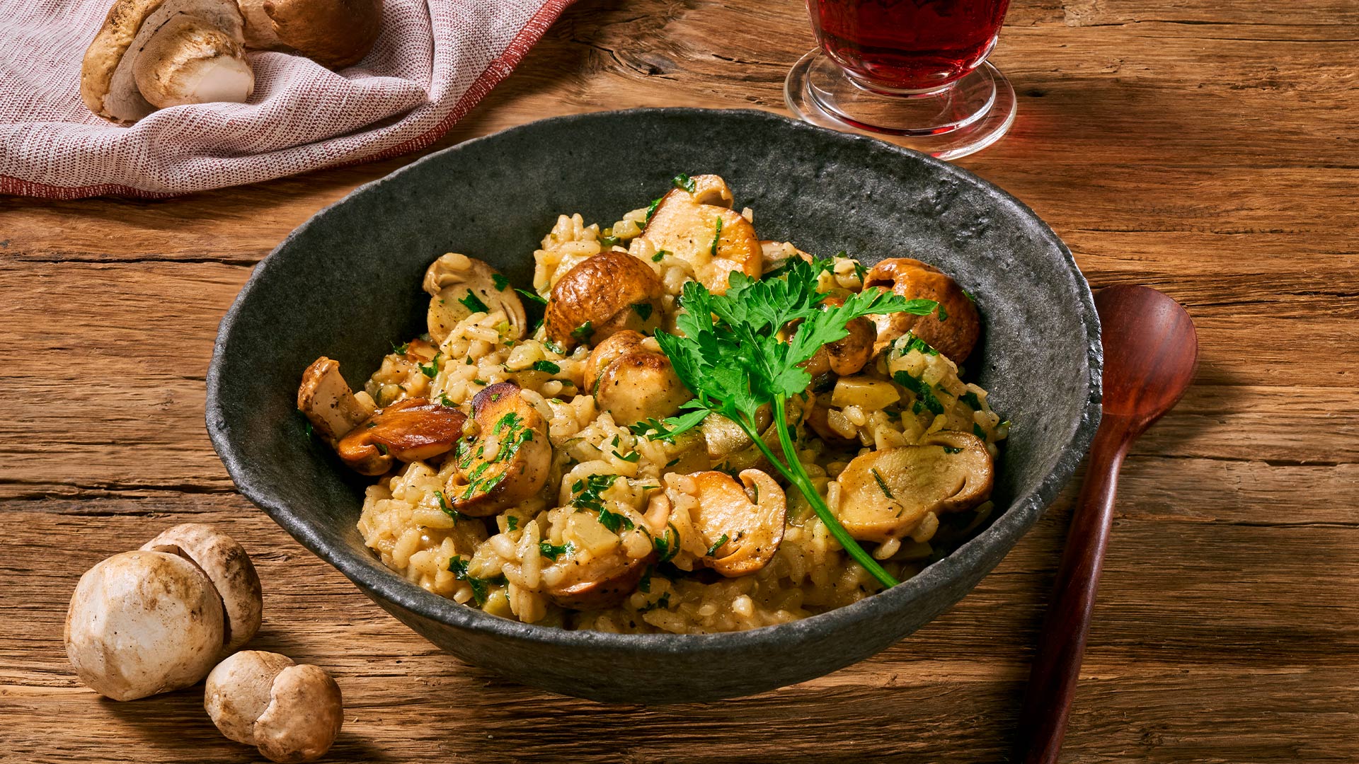 Herbstrisotto mit TRÜFFELGLÜCK