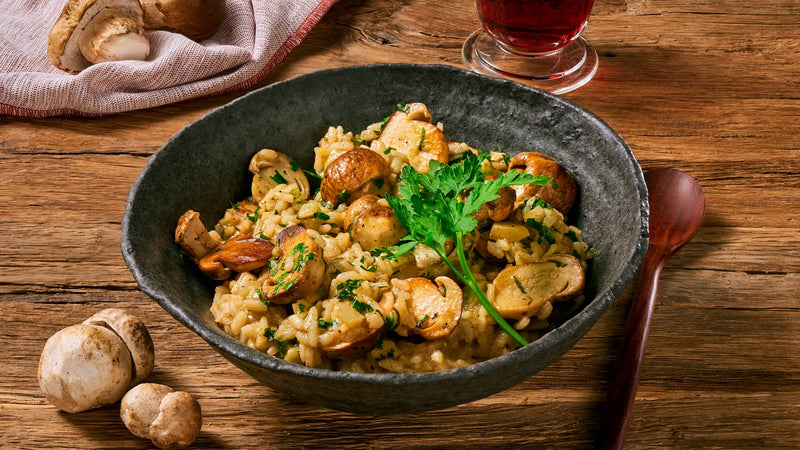 Herbstrisotto mit TRÜFFELGLÜCK