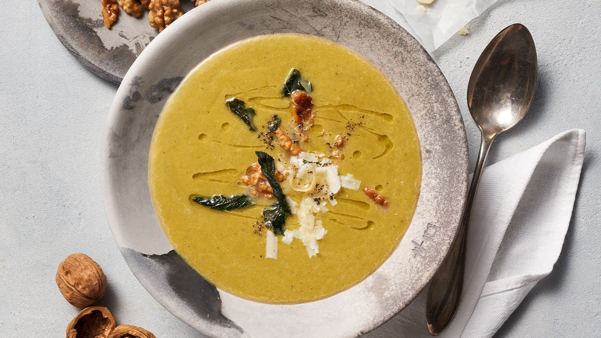 Lauchcremesuppe mit QUERBEET