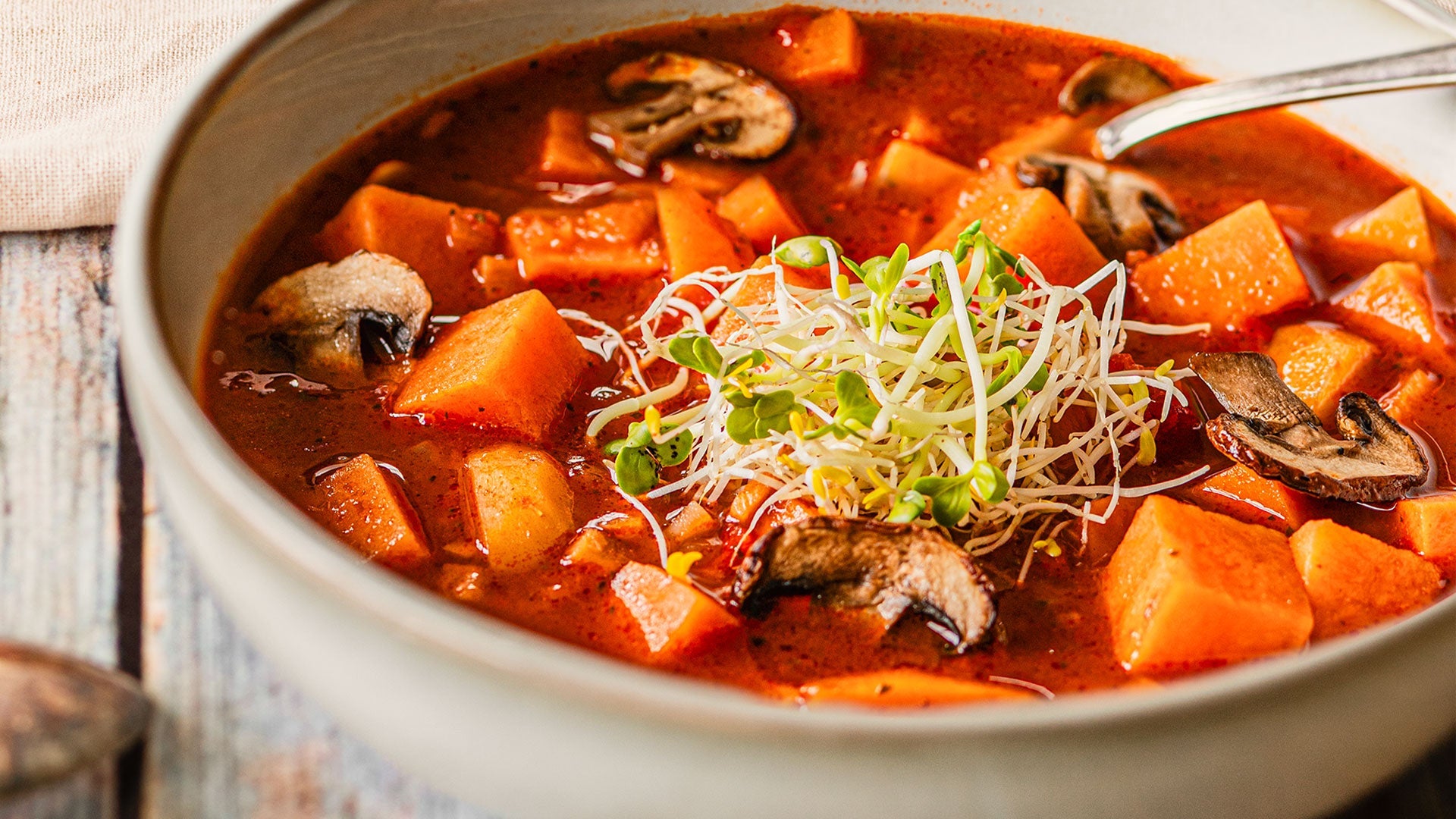 Süßkartoffel-Eintopf mit EDLE ERNA