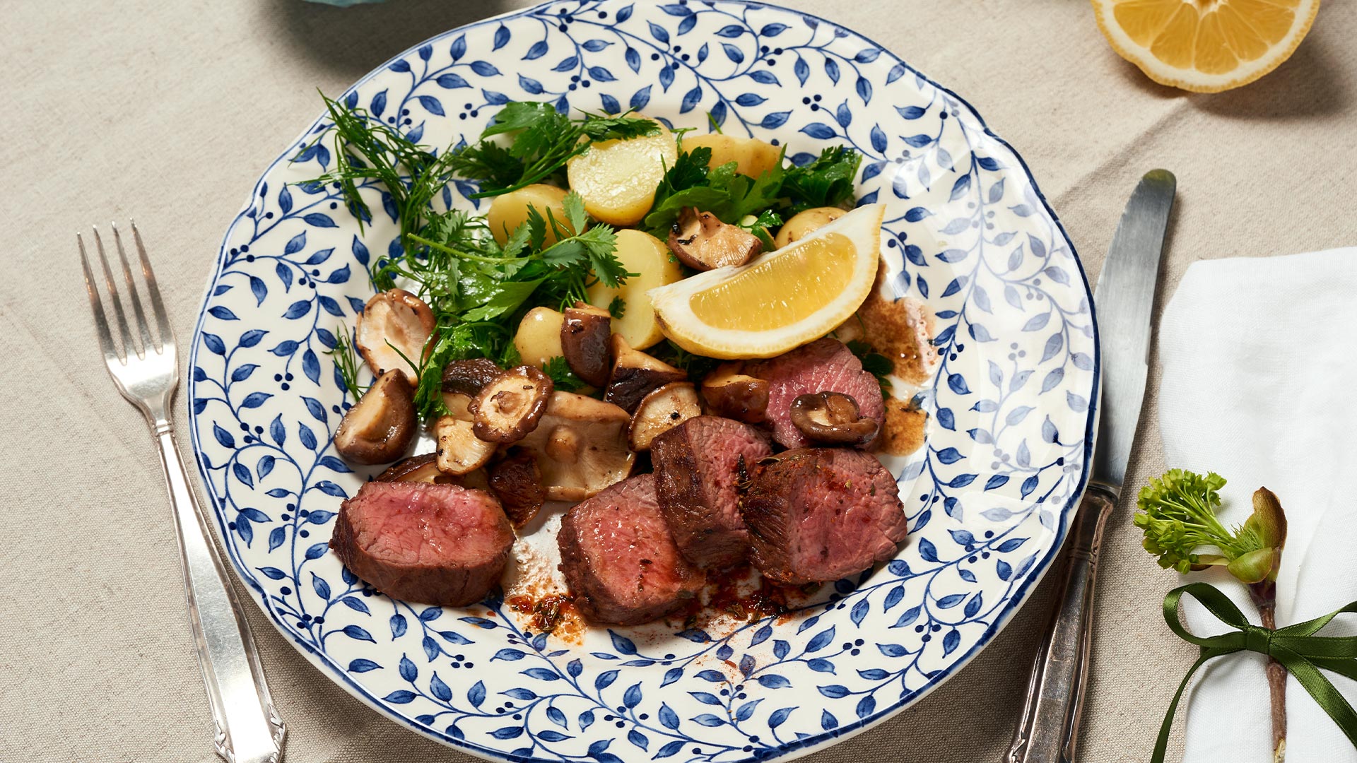 Lammrückenfilets mit MAESTRO DI BBQ