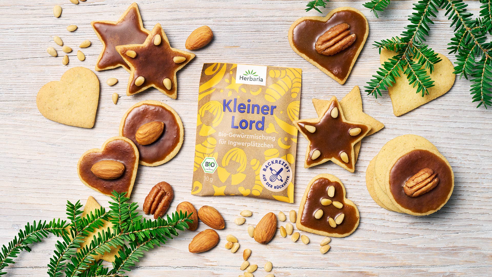 KLEINER LORD Ingwer-Plätzchen