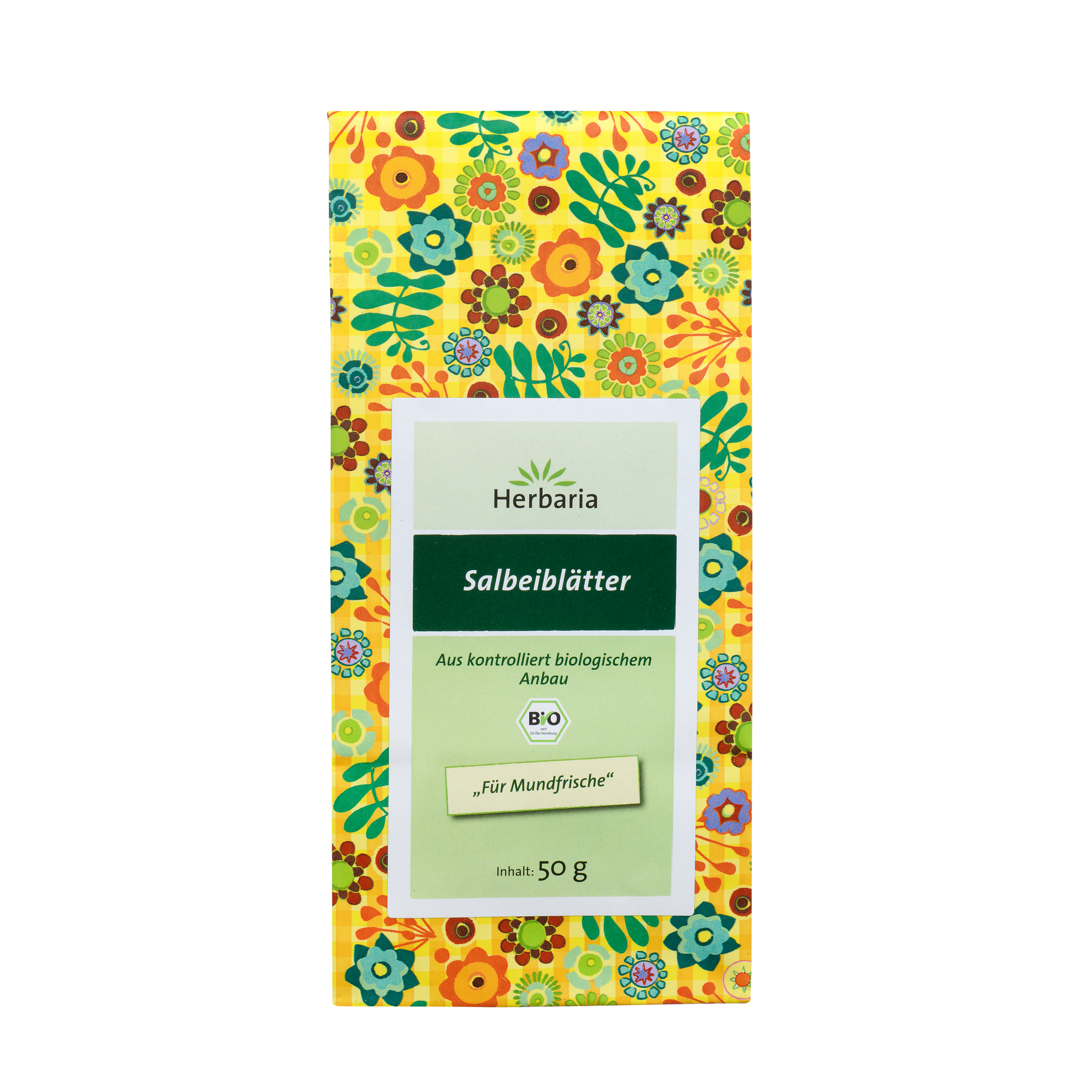 "Herbaria Salbeiblätter loser Bio-Kräutertee."