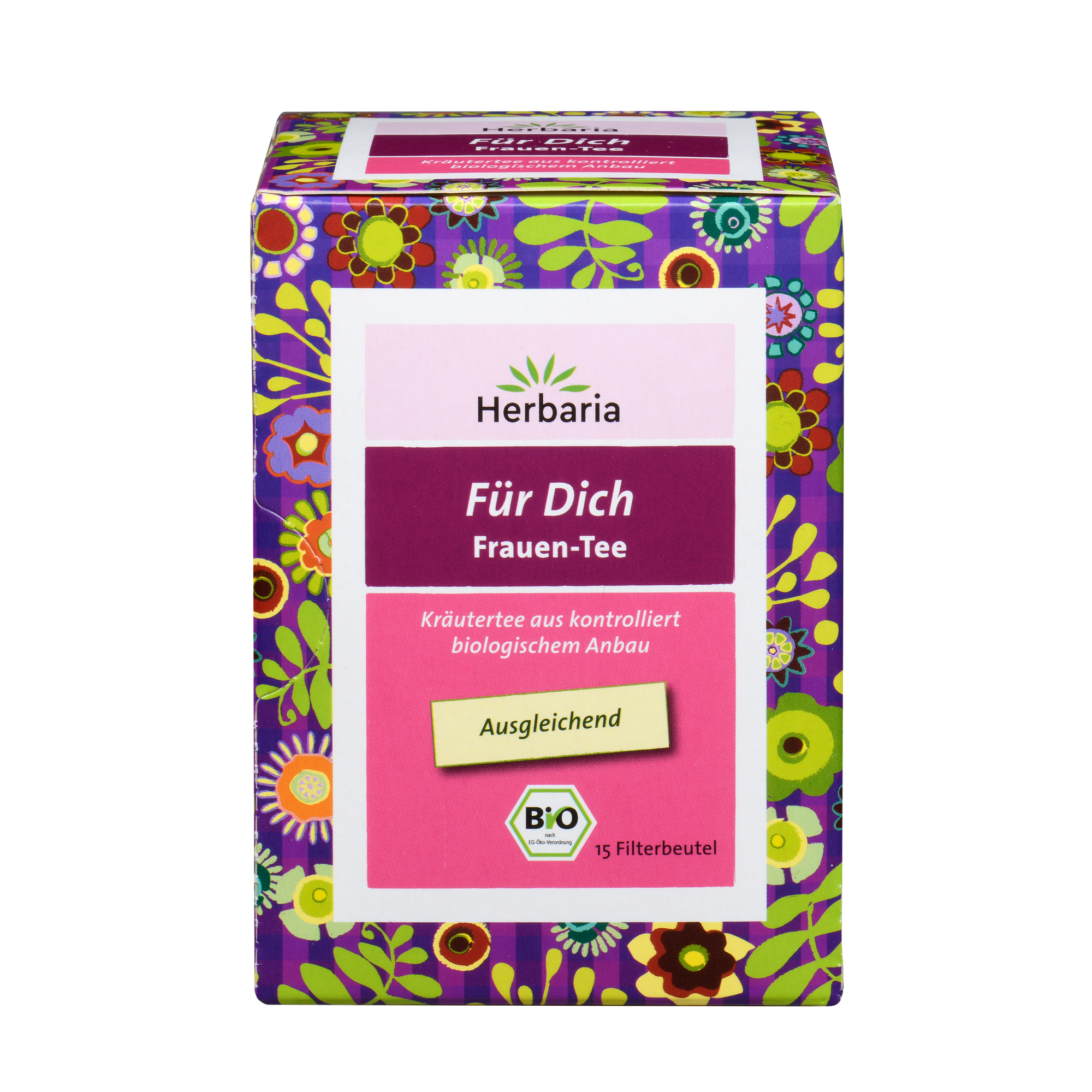 "Herbaria Für Dich Frauentee Bio-Kräutertee 15 Filterbeutel."