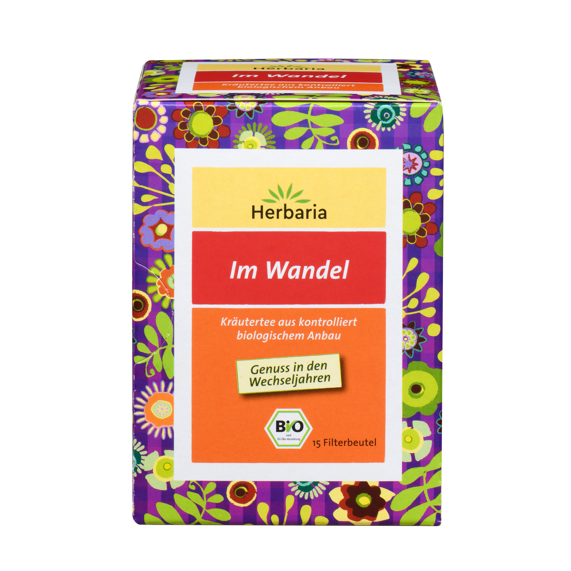"Herbaria Im Wandel Wechseljahre Tee Bio-Kräutertee 15 Filterbeutel."
