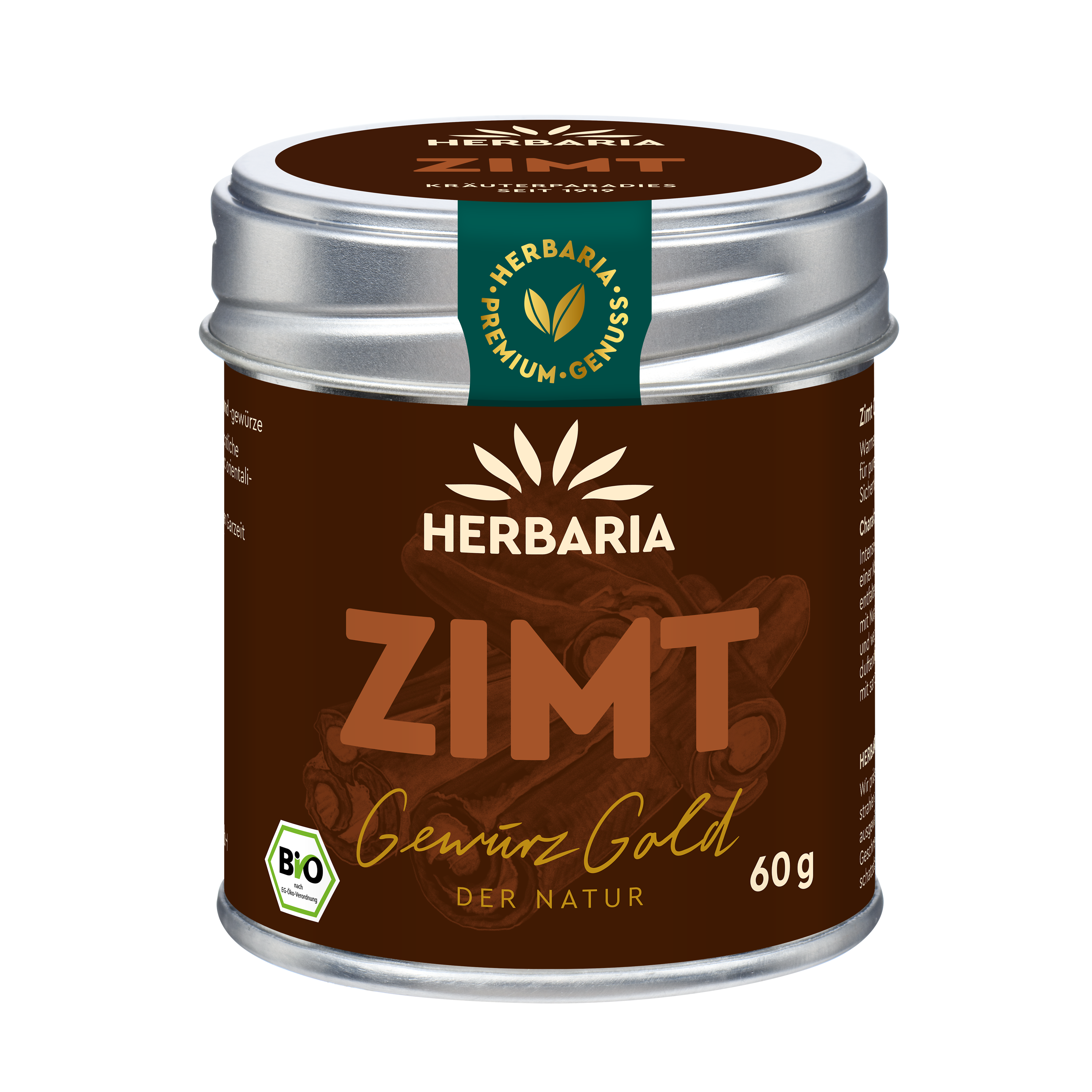 ZIMT Bio gemahlen für Süßes & Gebäck – HERBARIA Kräuterparadies