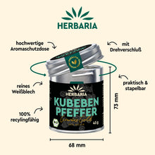 KUBEBENPFEFFER, ganze Körner