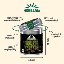 TELLICHERRY URWALDPFEFFER, ganze Körner