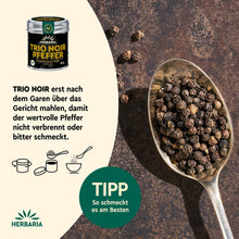 TRIO NOIR PFEFFER, ganze Körner