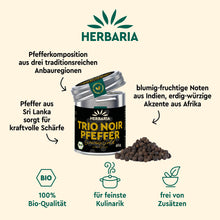 TRIO NOIR PFEFFER, ganze Körner